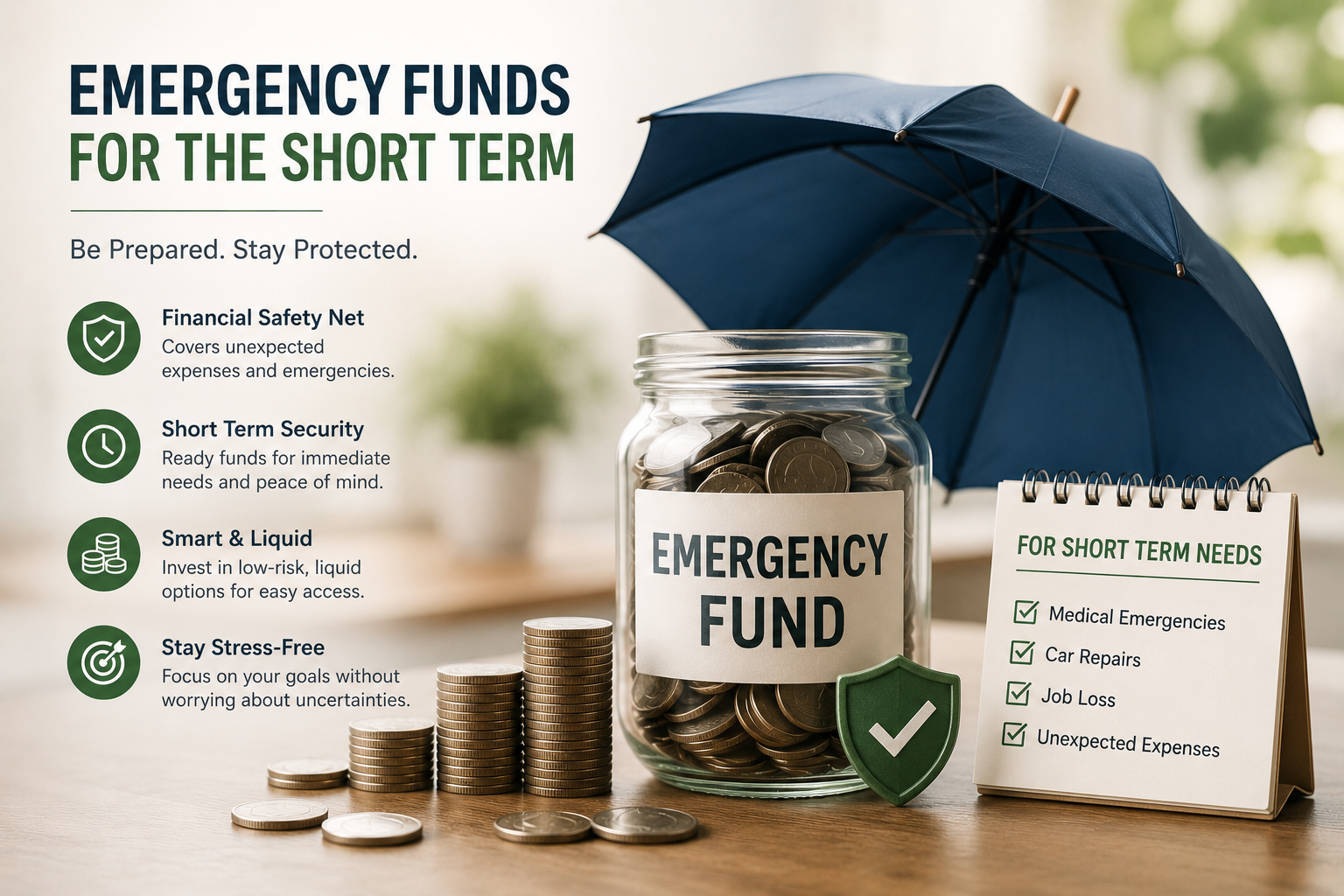 emergency funds for the short term